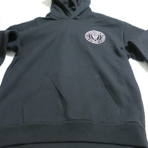 Miami Club International De Futbol Other - Club International De Futbol Miami Long Sleeve Hoodie Blk Pink New M, L, XL
